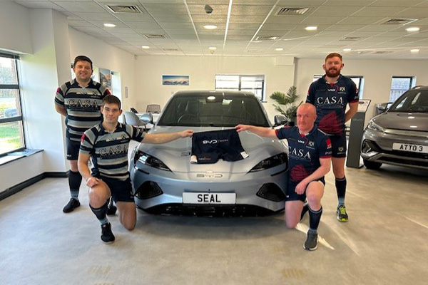 BYD SW partners with Topsham RFC