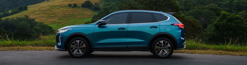 GWM Haval Jolion Pro Blue Exterior Side