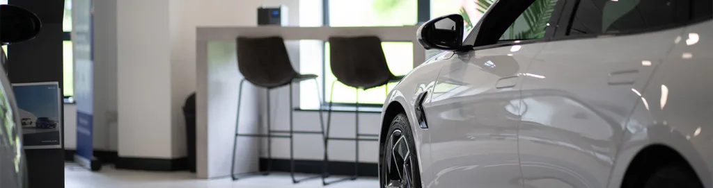 BYD SEAL in showroom