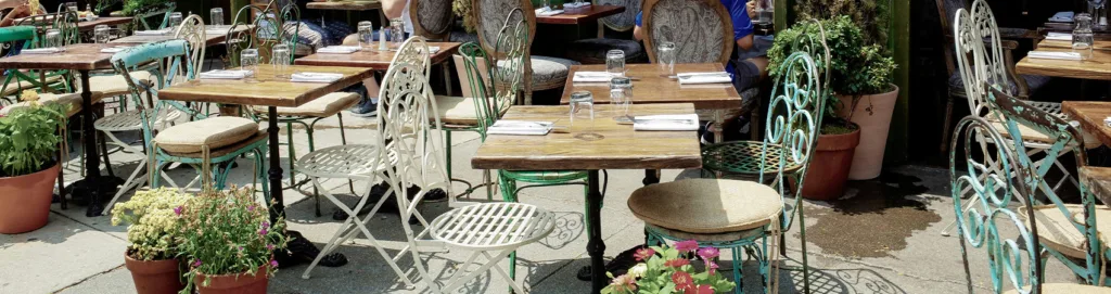 Best cafes in Somerset with outdoor seating