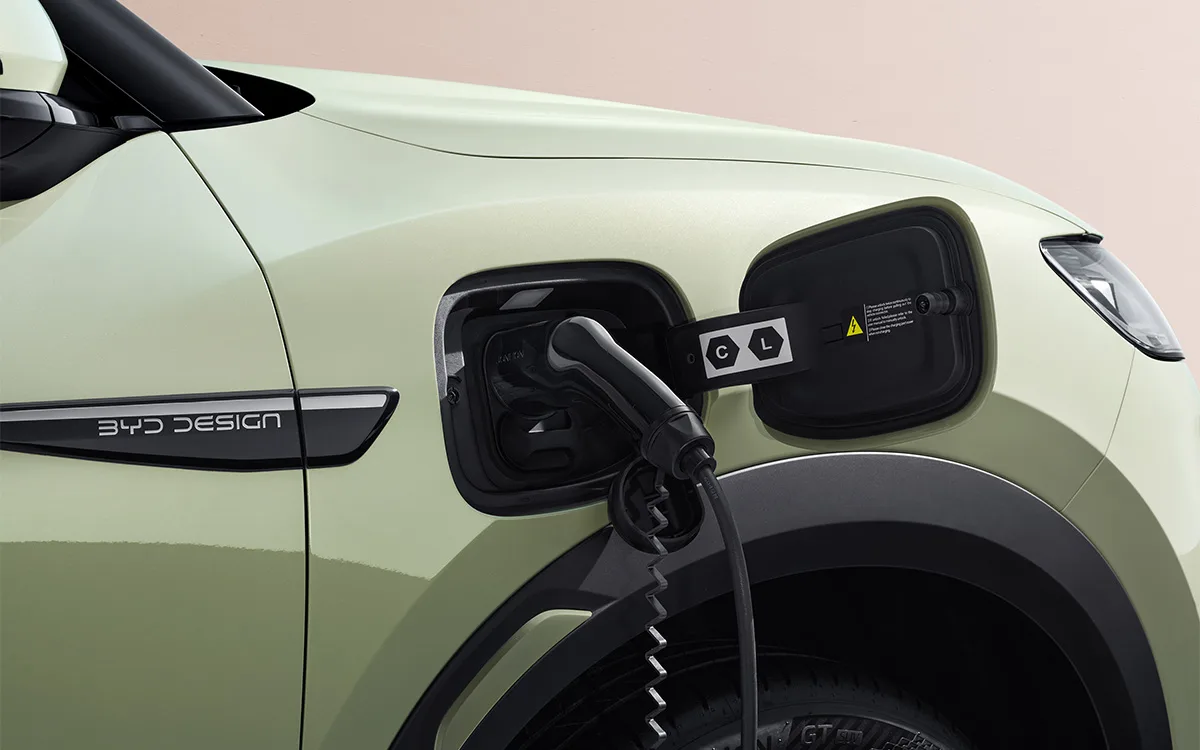 BYD ATTO 2 charging port