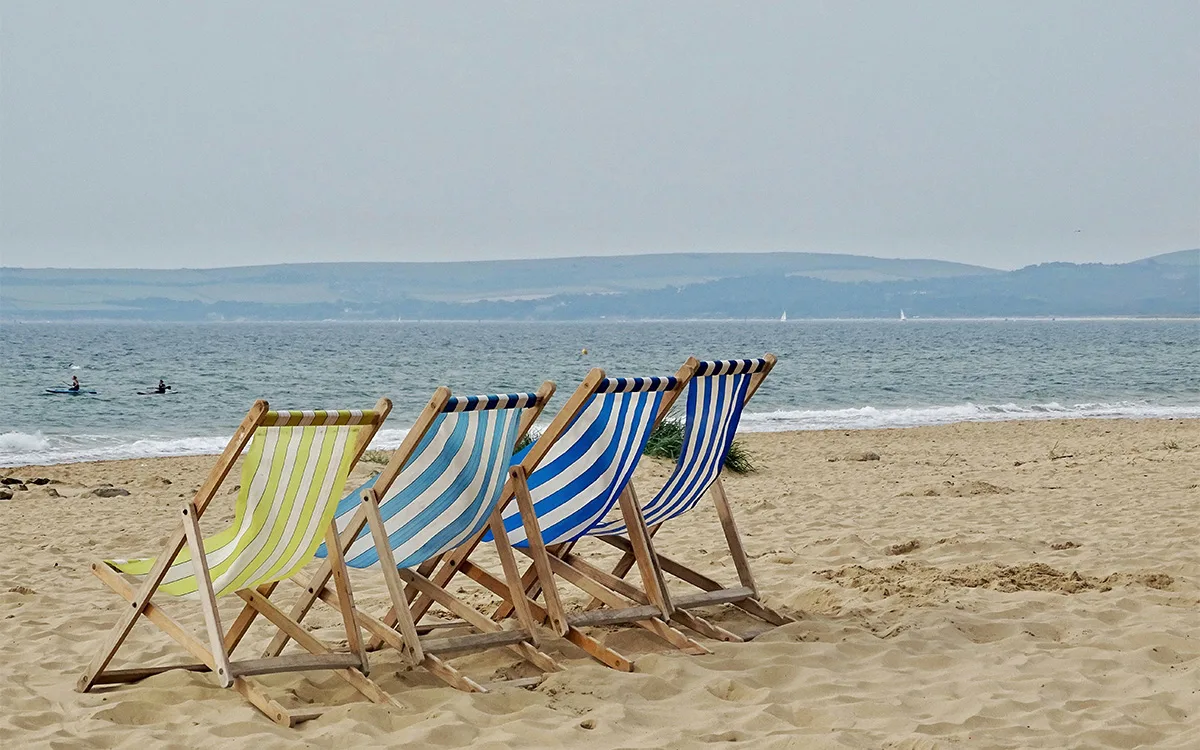 Beach in Poole