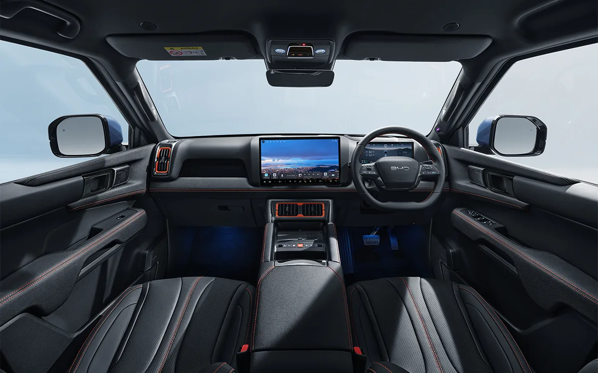 BYD SHARK cabin