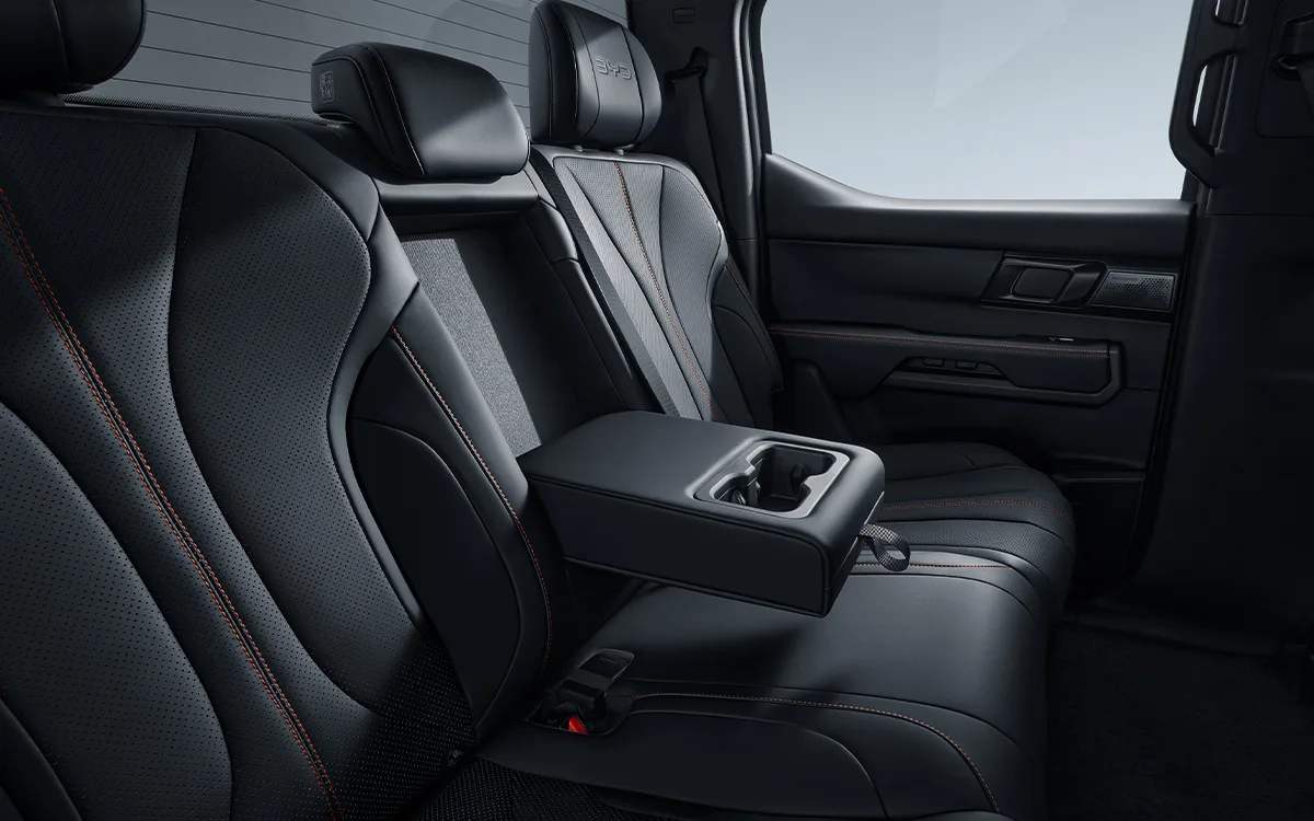BYD SHARK rear seats